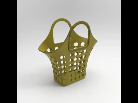 Shopping Bag 3D Print Model