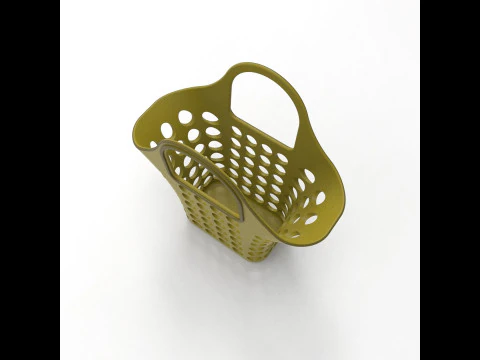 Shopping Bag 3D Print Model