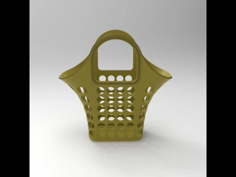 Shopping Bag 3D Print Model