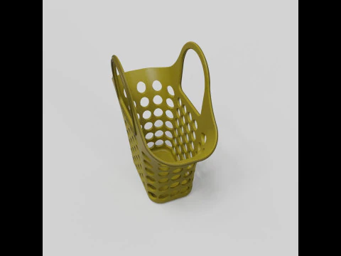 Shopping Bag 3D Print Model