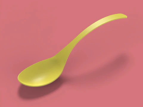 Spoon 3D Print Model