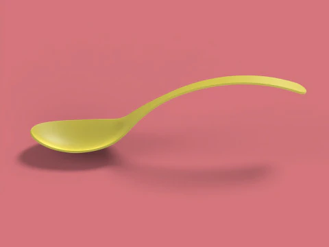 Spoon 3D Print Model