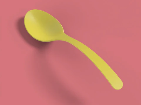 Spoon 3D Print Model