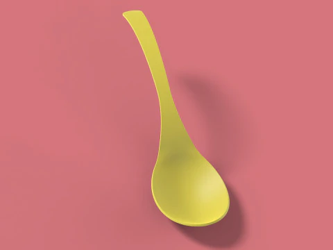 Spoon 3D Print Model