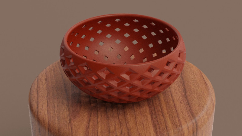 Fruit Basket Modello di stampa 3D .c4d .max .obj .3ds .fbx .stl .blend 