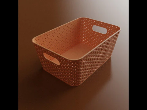 Basket 3D Print Model