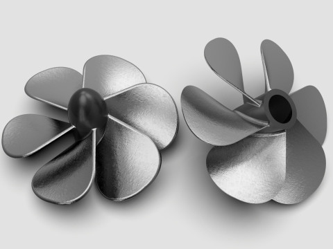 Propellor 3D-Druckmodell