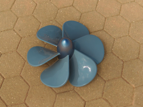 Propellor 3D-Druckmodell