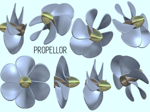Propellor 3D Print Model