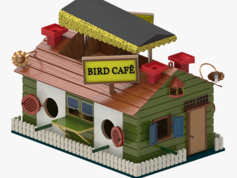 Bird House 3D-printmodel