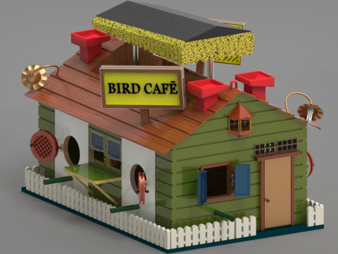 Bird House Modelo de impresión 3D