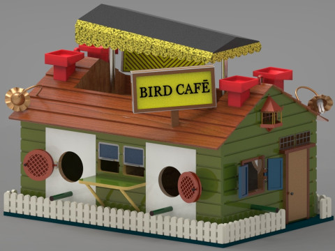 Bird House Modelo de impresión 3D