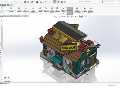Bird House Modelo de impresión 3D