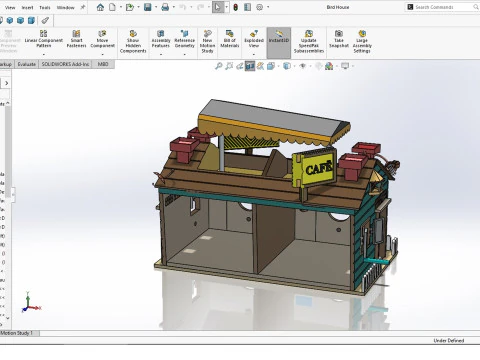 Bird House 3D Print Model