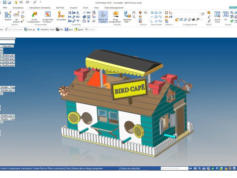 Bird House 3D Print Model