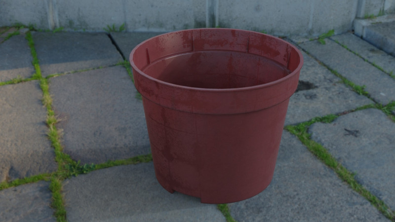 Flower Pot 3D Принт Модель .c4d .max .obj .3ds .fbx .stl .blend 