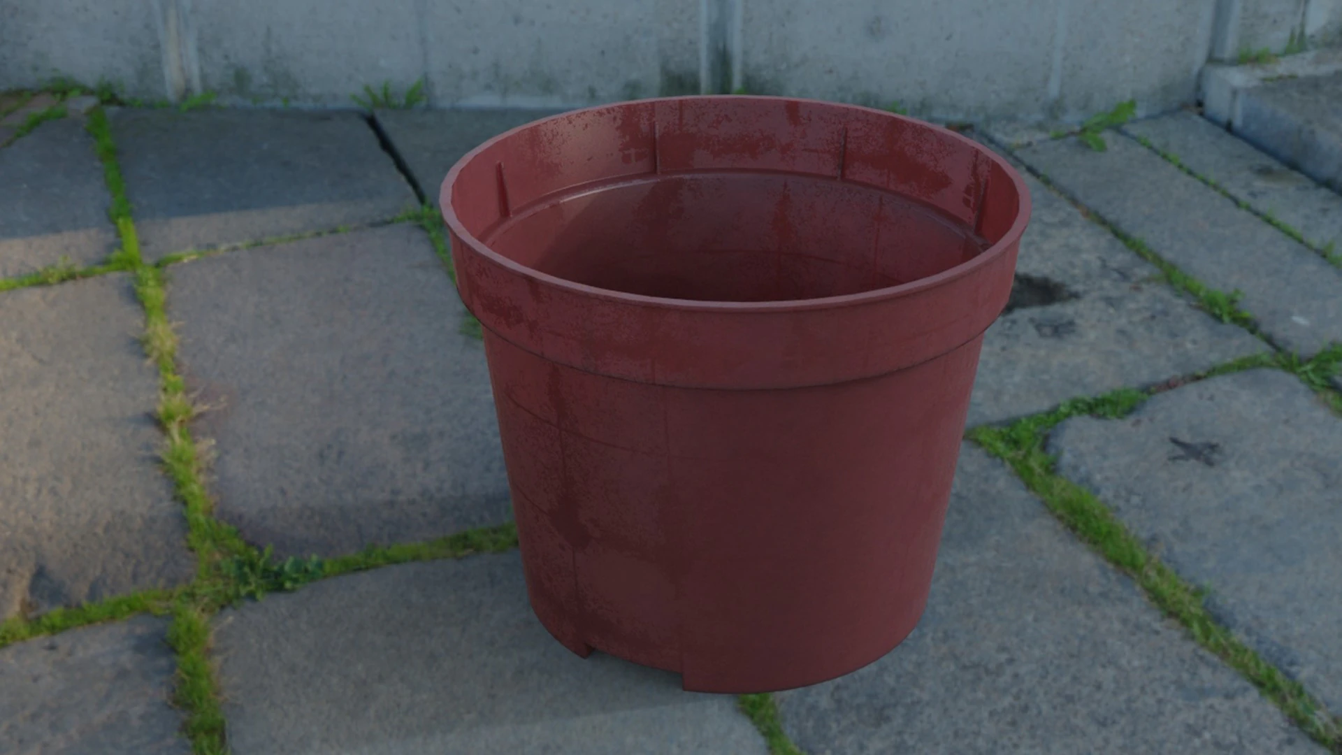 Flower Pot 3D Print Model .c4d .max .obj .3ds .fbx .stl .blend