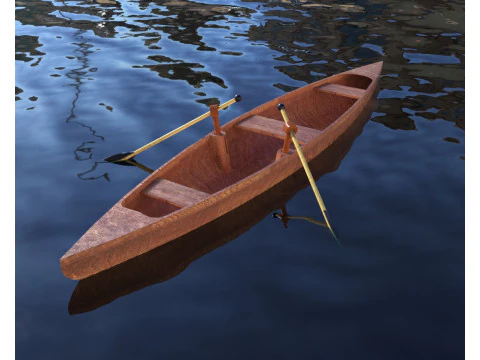 Boat 3D Print Model