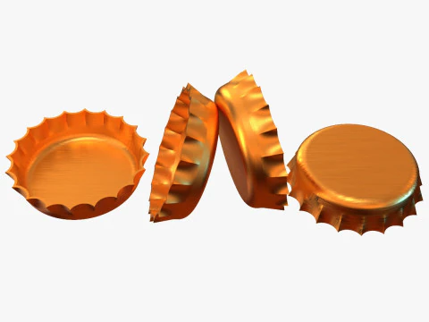 Şişe kapağı 3D Baskı Modeli