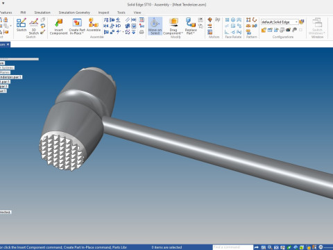 Meat Tenderizer Modelo de Impressão 3D