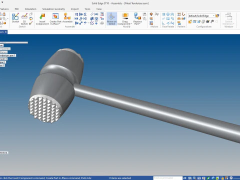 Batticarne Modello di stampa 3D