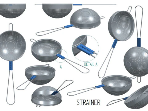 Strainer 3D Print Model