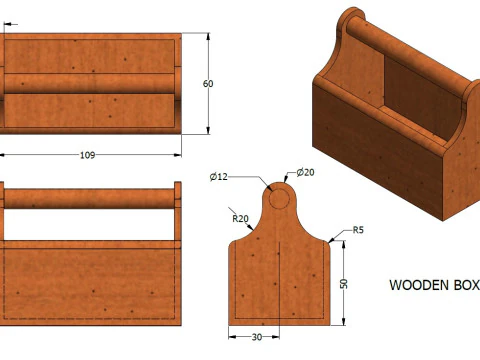 Tool Box 3D Print Model