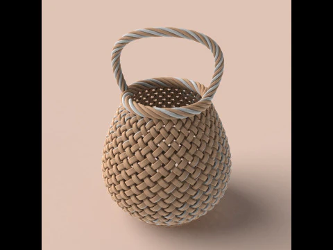 Basket 3D Print Model