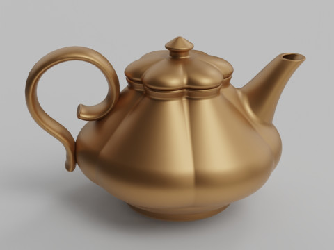 Teapot 3Dプリントモデル