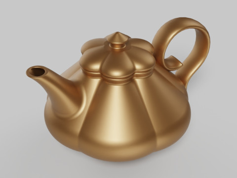 Teapot 3Dプリントモデル