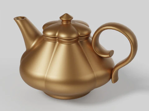 Teapot 3D Print Model