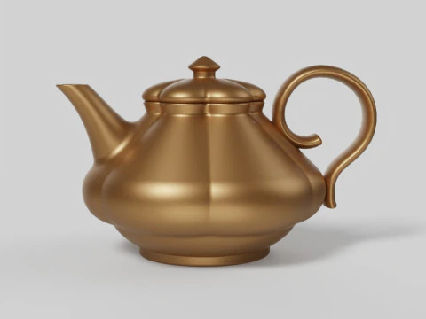 Teapot 3D Print Model