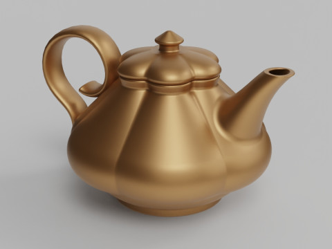 Teapot 3Dプリントモデル