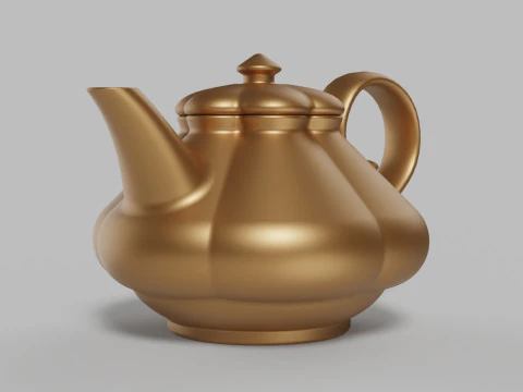 Teapot 3D Print Model