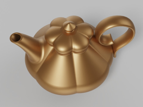 Teapot 3Dプリントモデル
