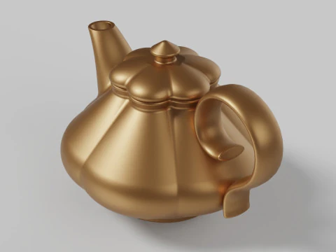 Teapot 3D Print Model