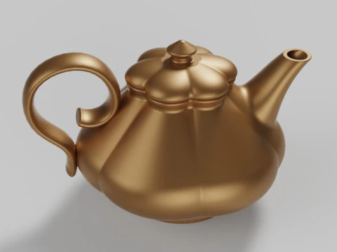 Teapot 3D Print Model