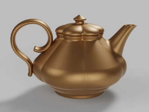 Teapot 3D Print Model