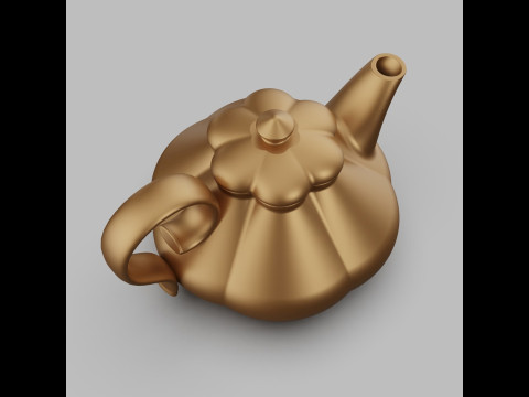 Teapot 3Dプリントモデル