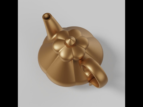 Teapot 3Dプリントモデル