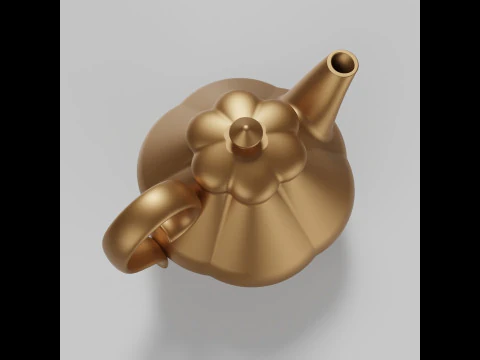 Teapot 3D Print Model