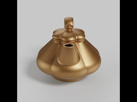 Teapot 3D Print Model