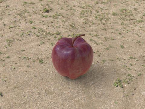 Apple 3D Print Model