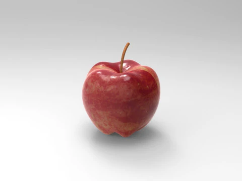 Apple 3D Print Model