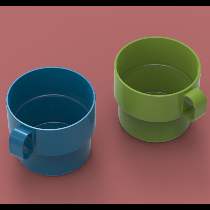Cup 3D 打印模型 .c4d .max .obj .3ds .fbx .stl .blend 