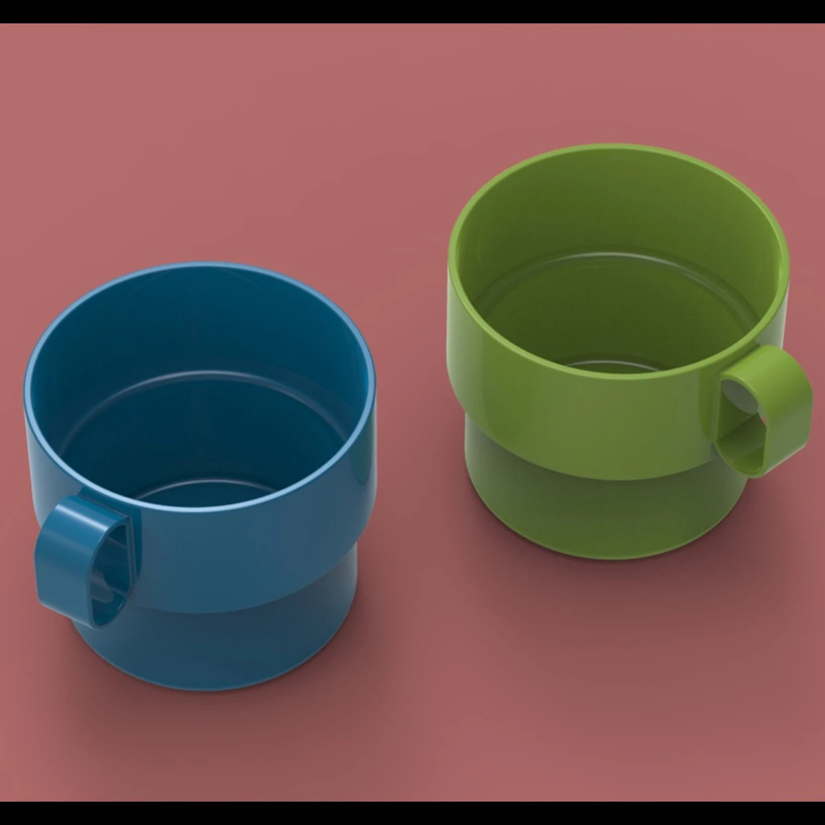 Cup 3D Print Model .c4d .max .obj .3ds .fbx .stl .blend 