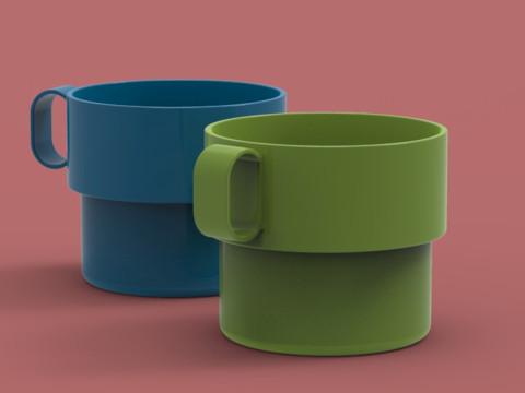 Cup 3D 打印模型