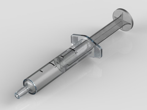 Syringe 3D Принт Модель