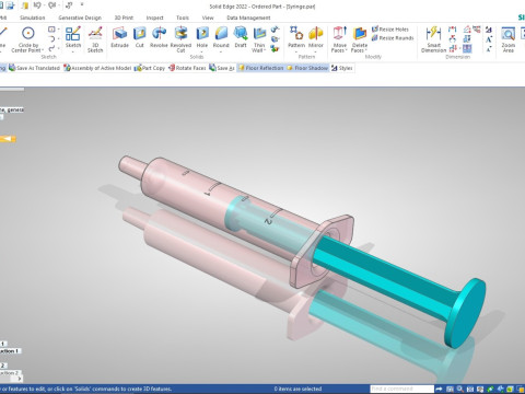 Syringe 3D Принт Модель