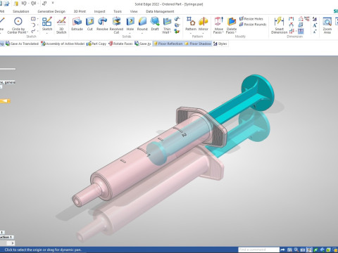 Syringe 3D Принт Модель